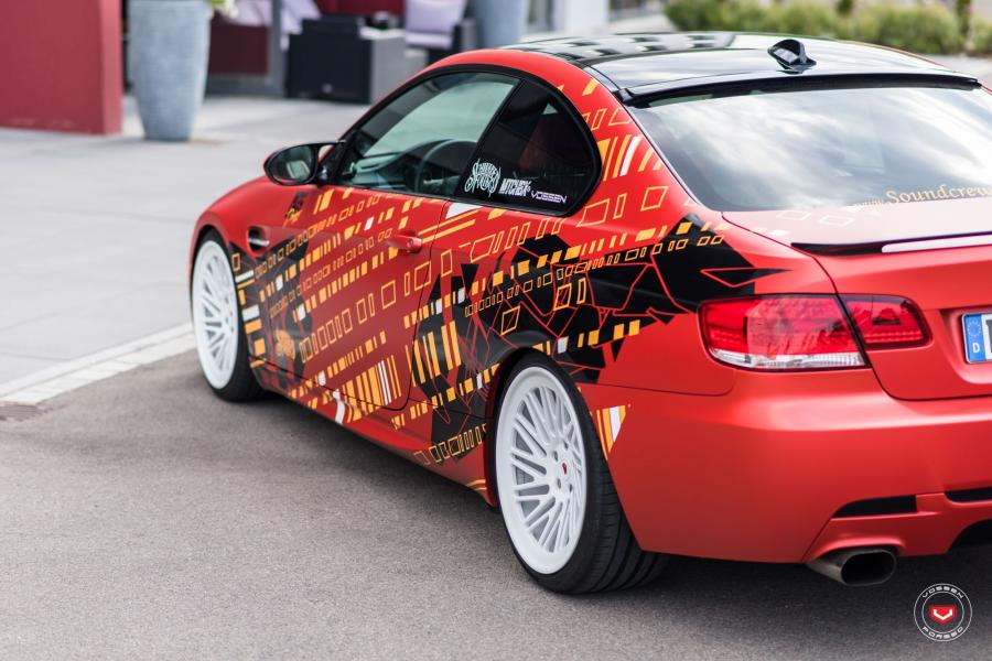 Детали экстерьера BMW M3 Coupe on Vossen Wheels (LC-105T) 2017 года  (фото 13 из 21)